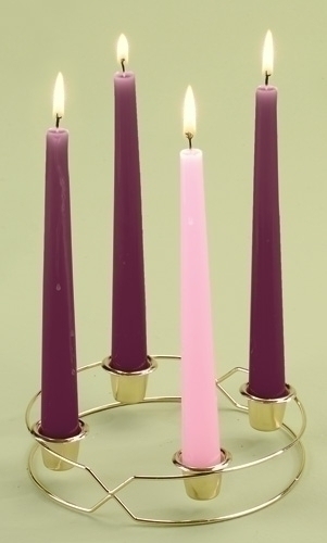 Brass Advent Wreath